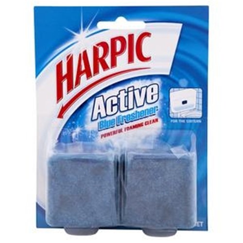 Harpic Toilet Cleaner Blue Freshener 114g Net Pack of 2 008481